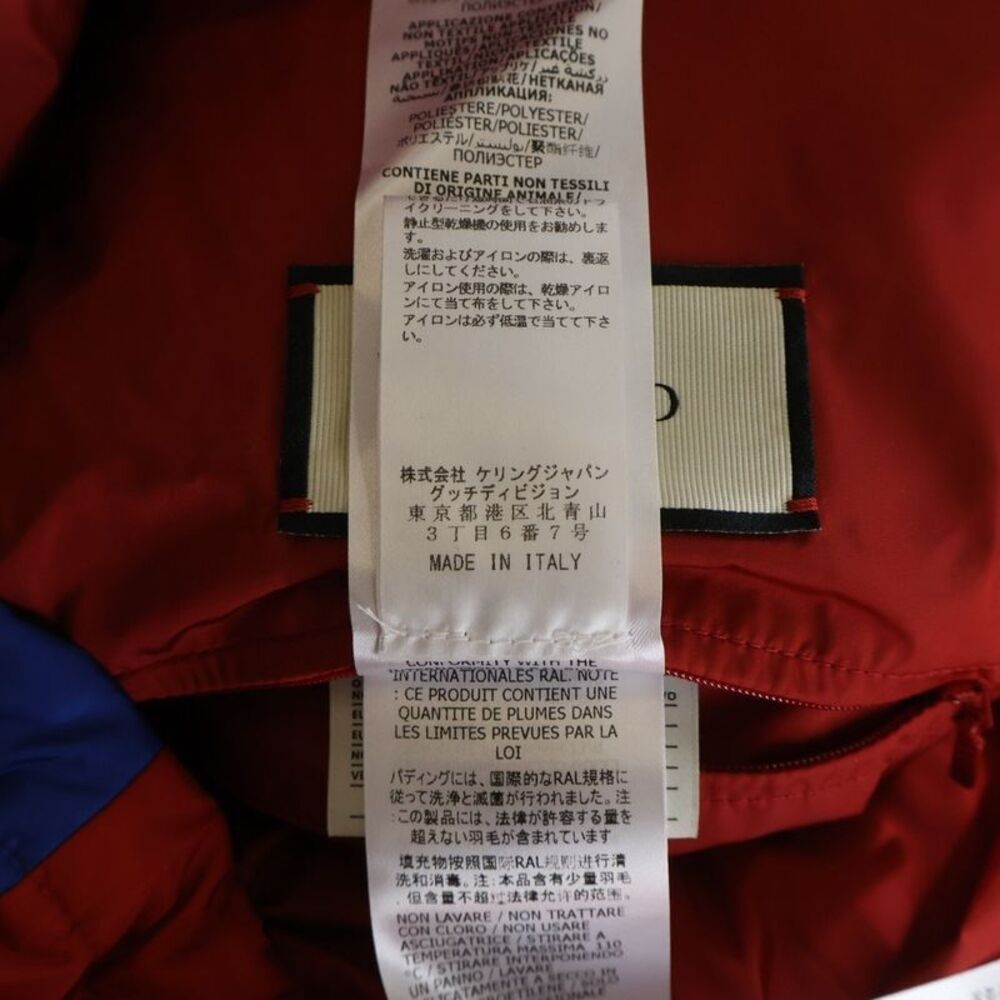 Gucci Patch Logo Checkered Wool Cut Replacement H… - image 8